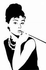 Audrey Hepburn Ausdrucken Schablonen Vorlagen Wandschablonen Airbrush Schablone Motiven Tollen Wandgestaltung Gigi Vorlage Scherenschnitt Decal Deavita Motiv Monroe Marilyn Dekoration sketch template