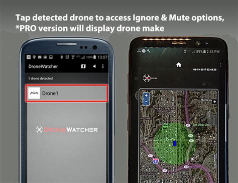 dronewatcher app turns  smartphones  personal drone detectors uas vision