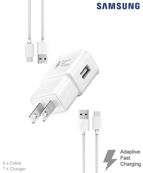 original samsung galaxy tab  lite charger adaptive fast charger kit  wall charger  type