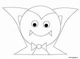 Vampire Halloween Coloring Coloringpage Eu Reddit Email Twitter sketch template