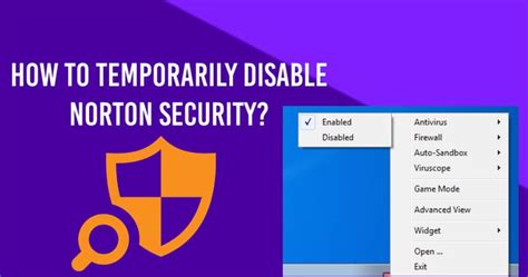 temporarily disable norton security norton security norton antivirus antivirus