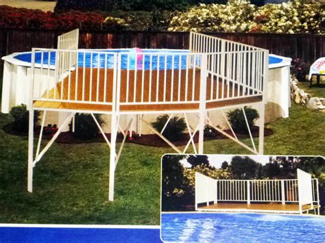 Prefabricated Deck Kits For Above Ground Pool Sd T Above Ground Pool