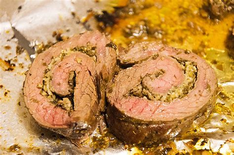 Flank Steak Rolled With Pesto Kokos Corner