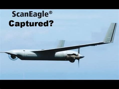boeing scaneagle military drone aircraft captured  iran  gulf youtube