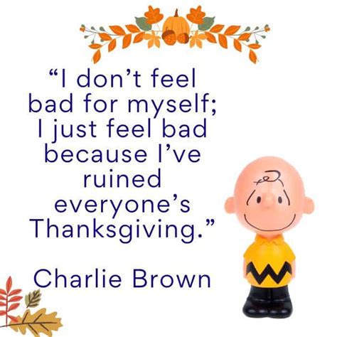 charlie brown thanksgiving quotes    read home faith family
