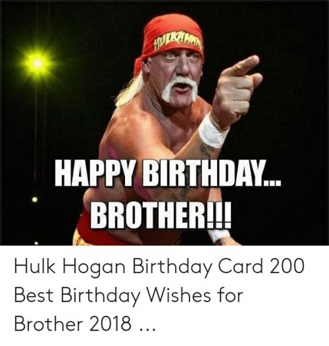 Oh Brother Hulk Hogan Memes