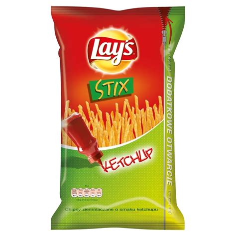 lays stix ketchup chipsy ziemniaczane   zakupy   dostawa