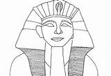 Pharaoh Egyptian Coloring Pages Drawing Egypt Pharaohs Kids Ancient Printable Colouring Categories Head Getdrawings sketch template