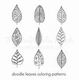 Patterns Coloring Doodle Pages sketch template