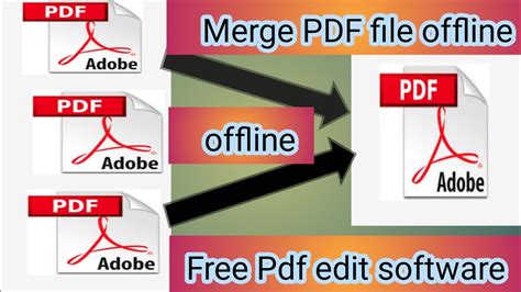 merge  file offline  file merge  software