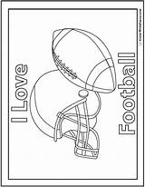 Football Coloring Pages Print Stadium Pdf Colorwithfuzzy sketch template
