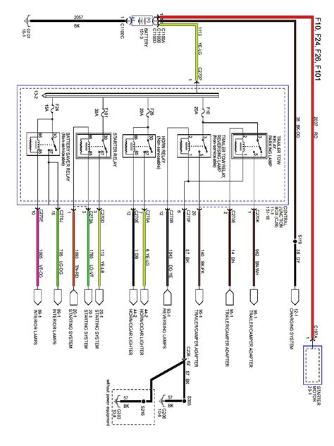 wiring diagram  ford  diesel