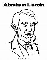 Lincoln Coloring Pages Abraham President Abe Presidents Printable Kindergarten Madison James Worksheet Color Drawing Print Washington George Getcolorings Clipart Noodle sketch template