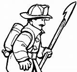 Firefighter Coloring Firefighting Fire Gif Color Firefighters Fighters Coloringcrew Books Choose Board sketch template