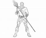 Aquaman Superheroes sketch template