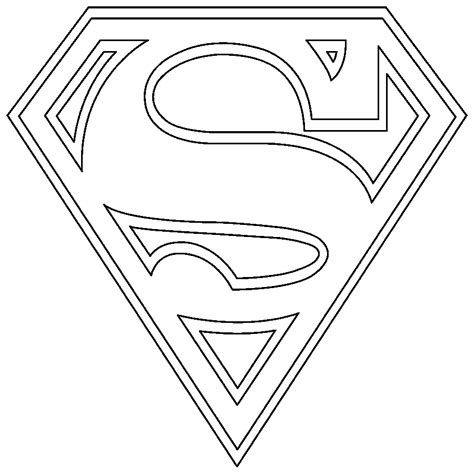 superman outline drawing  paintingvalleycom explore collection