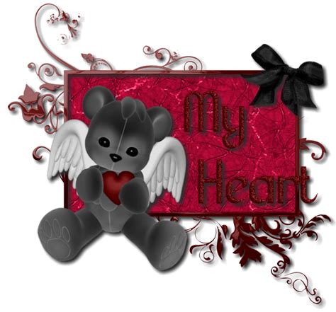 bloggy designz  heart tag