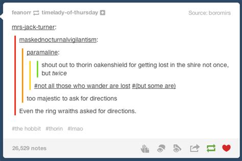 literally just a bunch of really funny lord of the rings tumblr posts