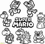 Mario Coloring Pages Super Christmas Toad Getcolorings Printable Print sketch template