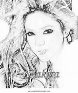 Shakira Malvorlagen Gratismalvorlagen Beliebt Misti Malvorlage Ausmalbilder sketch template