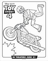 Coloring Toy Story Duke Pages Caboom sketch template