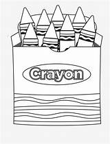 Crayons Clipartspub sketch template