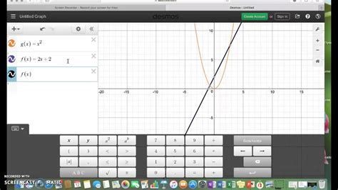systems  equations graphically  desmos youtube