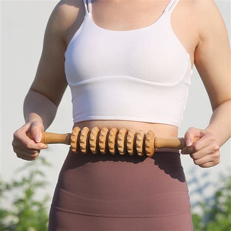 wood lymphatic drainage massage tool anti cellulite wood massage tools