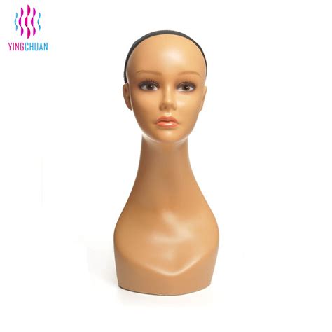 asian mannequin head skin color make up face female mannequin head