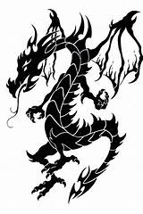Dragon Tattoo Tribal Dragons Tattoos Drawings Clipart Chinese Wallpaper Graphics Clip Cool Designs Wallpapers Cliparts Android Ink Comments Library Sketch sketch template