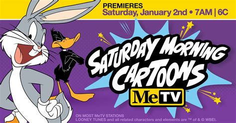 Saturday Morning Cartoons Are Coming To Metv This January