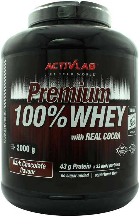 Premium 100 Whey Protein Activlab Su Zumub