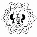 Mouse Coloring Pages Minnie Mickey Face Drawing Bow Printable Cute Silhouette Headstone Mighty Getcolorings Head Baby Games Getdrawings Clipart Vector sketch template