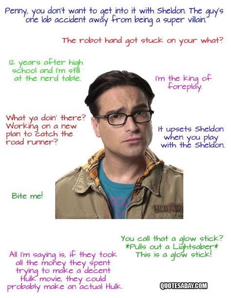 the funniest quotes from the big bang theory