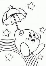 Coloring Kirby Pages Print Printable Popular Kids sketch template