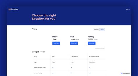 build  dropbox inspired  code pricing page  webflow   minutes  code founders