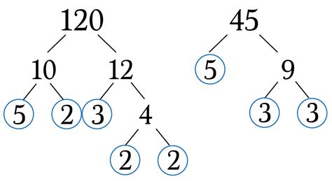 factor trees  find gcfs  lcms  brett berry math hacks