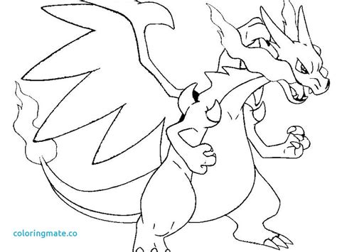 pokemon coloring pages mega charizard  getcoloringscom