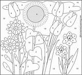 Numeros Colorear Numbers Enchantedlearning Enchanted Colouring Complex Bouquet Lacy Sunshine Brigitte Petronio Pintarcolorear sketch template