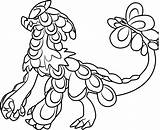 Kommo Pokémon Coloringpages101 Colorironline Alola Dibujosonline Categorias Alolan sketch template