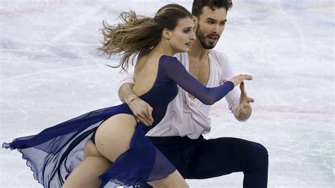 Winter Olympics Wardrobe Malfunction Gabriella Papadakis