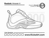 Reebok Answer Expensive Materials sketch template