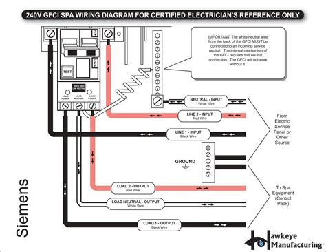 pole gfci breaker wiring diagram cadicians blog