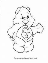 Coloring Pages Care Bear Caring Bears Teddy Color Printable Print Sheets Getdrawings Drawing Getcolorings Kids Colorings sketch template