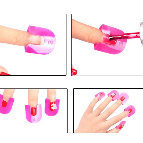 creatieve nagellak morsbestendig manicure vinger cover nagellak mallen shield speciale nail art