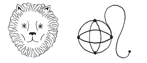 leo symbol  astrology sign glyph astrostylecom