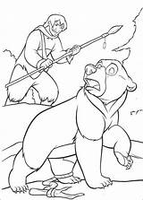 Bear Coloring Brother Pages Kids Hunt Color Denahi Print Ours Coloriage Des Fun Frere Hunter Drawing Colorier Disney sketch template