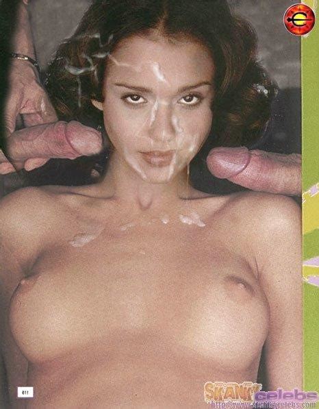 celeb bukkake jessica alba celebrity porn photo