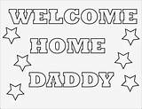 Welcome Daddy Coloring Pages sketch template
