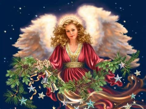 pin  miriam pineyro su zimnee novogodnee angeli  natale angeli angeli custodi